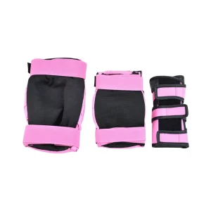 High Quality 3 in 1 Outdoor Sports Hard Shell Elbow Knee Waist & Wrist Protective Gear Flexible Braces Pads for Kids Skating
