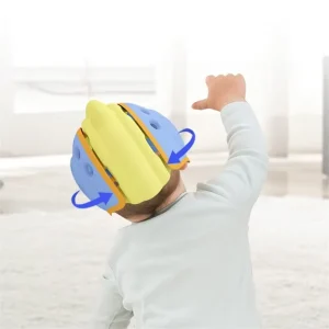 High Quality Adjustable Anti Fall Soft Plastic Baby Head Protector Helmet Safe for Crawling and Walking Baby Proofing Product