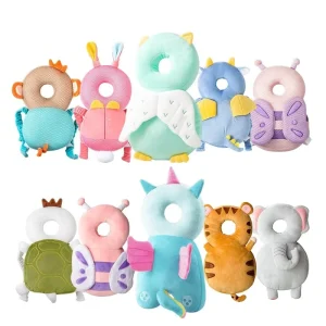 High Quality Anti falling Cute Cartoon Baby Toddler Walking Head Protector for Newborn Baby Back Support