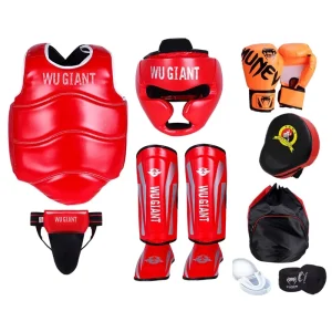 High Quality Boxing Gear and Protection Set Taekwondo Protections Body Protector Sparring Gear