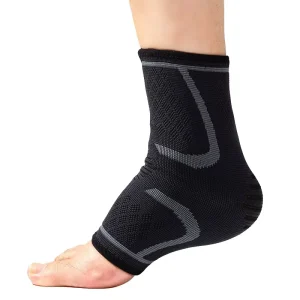 High Quality Breathable Eco friendly Compression Ankle Support Football Ankle Braces with Comprehensive Protection for Unisex