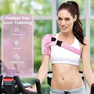 High Quality Breathable Shoulder Protection Sports Compression Adjustable Stability Belt Shoulder Support Braces