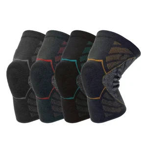 High Quality Elastic Comfortable Adjustable Knee Support Compression Sleeves Outdoor Sports Protection Compression For Athletes