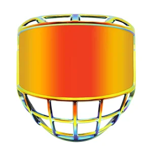 High Quality Ice Hockey Cage Both Side Anti scratch Inner Italian Anti fog Lens Ice Hockey Protective Equipment