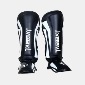 High Quality Leg Protectors Kickboxing Shin Guards Custom Logo PU Leather Martial Arts Shin Pads