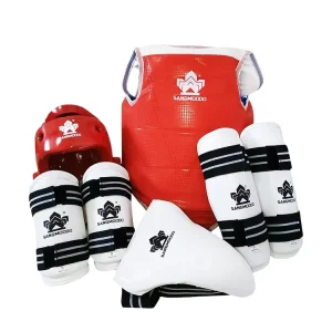 High Quality Martial Arts Body Protector Boxing Training Taekwondo Protective Gear Set