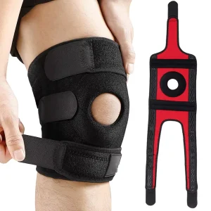 High Quality New Design Adjustable Compression Knee Support Open Patella Neoprene Comfortable Knee Brace