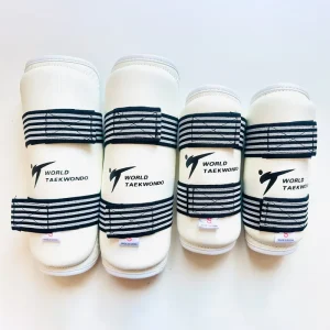 High Quality PC Material Elastic Band Taekwondo Shin and Arm Guard Protector Support for Legs and Arms Unisex