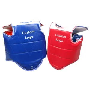 High Quality PU and EVA Chest Guard Protector Unisex Kids’ Martial Arts Boxing Gear OEM ODM for Taekwondo