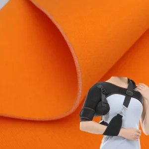 High Quality Polyester Velour Laminated Foam Fabric Plain for Breather Headband Sports Protective Gear Knee Boys Girls