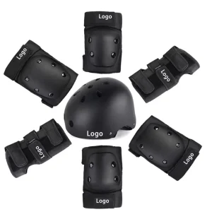 High Quality Professional Riding Skateboard Roller Skating Skate Electric Scooter Helmet Knee Elbow Pads