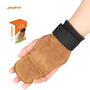 High Quality Pull-Ups Bench Press Weightlifting Palm Protect Hand Support Cowhide Palm Wrist Protector