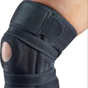 High Quality Thick Waterproof Breathable Neoprene Knee Support Pads Adjustable Buckle Closure Comprehensive Protection