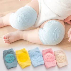 High Quality Unisex Baby Knee Pads Anti-Slip Warm Knee Protectors for Crawling Breathable and for Summer