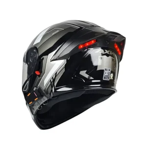 High Quality Unisex Custom Motorcycle Helmets with Led Light Blue Tooth Modular Helmet Motorcycle Manufacturer