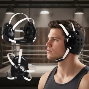High Quality Unisex Lightweight Custom Helmet for Wrestling Fighting Boxing Sparring Grappling Protective Ear Guard