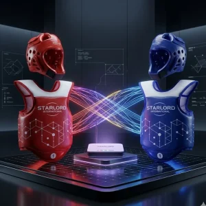 High Tech Taekwondo Electronic Chest Guard Professional PSS Scoring Gear for Karate Sports Training Equipment