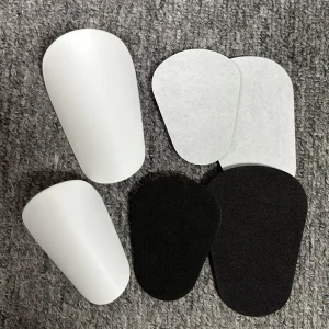 High Temperature Sublimation Transfer Shin Guards Blank Soccer Customization Shin Pad Protective Gear for Heat Transfer Printing