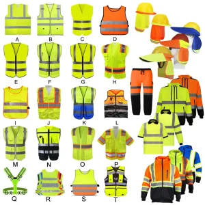 High Vis Polyester Fabric Construction Working Vest Safety Jacket Hi-Vis Sweatshirt High Visibility Safety Vest