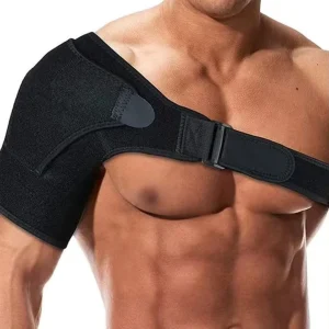High quality Non slip Sports Injury Prevention Shoulder Support Lightweight Breathable Single Shoulder Strap Pad