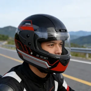 Hight Products Full Face Helmets Crash PP Helmet Classic Design Motorcycle Accessories Motorcycle Manufacturer