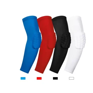 Honeycomb Pad Crashproof Cycling Basketball Arm Guard Sleeve Elbow Support