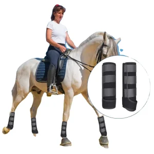 Horse Leg Guards Shock Absorbing Horse Leg Boots Front Hind All Round Lower Limb Protection Equestrian Training Horse Equipment