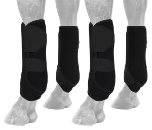 Horse Riding Boot Tendon Calf Guard Nylon Horse Leg Protectors Sleeve Breathable and Adjustable Horse Harness