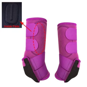 Horse Riding Boots New Upgraded Anti Collision Anti Skid Leg Protection Guard Padded Tendons Elbow Knee Pads