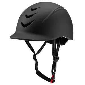 Horse Riding Helmet Equipment Gear Protector Hat Black Safety Equestrian Helmet