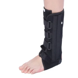 Hot Selling Nylon Ankle Support in S M L Sizes Black Ankle Brace for Women and Men with Protection Function
