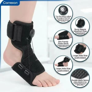 Hot Selling UDI Ready Knob Ankle Brace Foot Drop Orthosis Adjustable Plantar Support Universal Size Trial Order Available