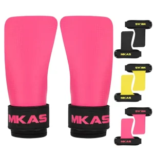 Hypalon Rubber Super Anti Slip Weight Lifting Gymnastics Grips Palm Protector Hypalon Gym Grips