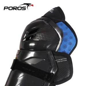 Ice Hockey Shin Guards Lightweight Protective Gear for Adults and Youth with PE PC PP Construction