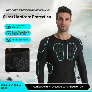 Ice Hockey Training Uniform Short-sleeved Adult Goalkeeper Sports Anti-collision Shooting Rugby Football Protective Gear