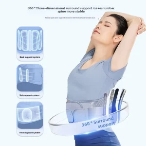 In Stock Adjustable Back Pain Relief Belt Lumbares Waist Support Brace Medical Lumbar Belt