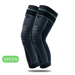 Innovative Breathable Full Leg Compression Sleeve Extra Long Knee Sleeves For Running