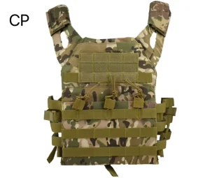 JPC Lightweight Tactical Vest Multi Function Outdoor Camouflage Strike Vest Wild Vest Explosion Model for Sports Entertainment