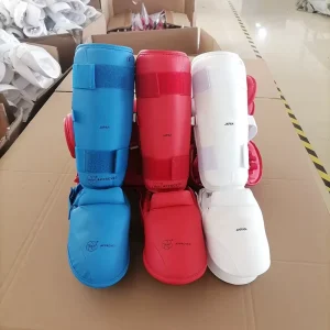 KARATE WKF Approved Shin and Instep Guard Martial Arts Protector Equipment OEM