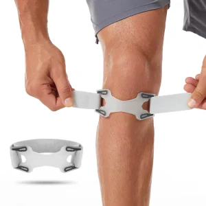 KS-2263 Silicone Patella Strap Thin Style Patella Knee Brace Pain Relief Tendon Support Protective Knee Strap