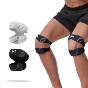 KS 2342 Adjustable Patella Bands Thin Lightweighting Double Strap Tendon Strap Shockabsorbing Silicone Double Pressure Knee Band