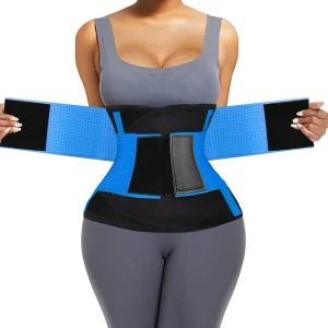 KSY Neoprene Lumbar Back Brace Support Belt with Adjustable Protection for Lumbar Recovery Unisex Adult