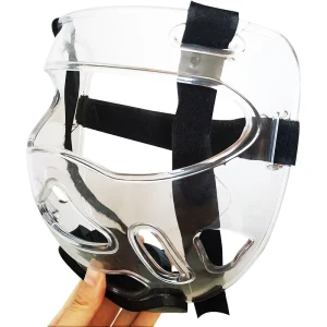 Karate Face Shield Caretas De Karate Martial Arts Head Guard Protective Head Mask Durable Unisex