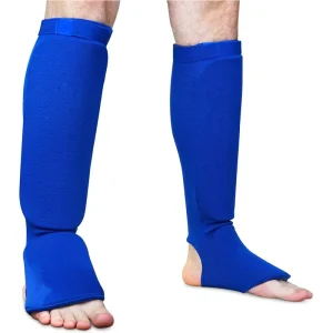 Karate Protective Gear Boxing Training Shin Guards Taekwondo MMA and Combat Sports Leg Instep Protectors