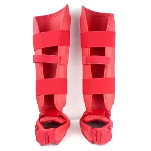 Karate Shinguards Removable Kickboxing Shin Guards for MMA Shin Guards Muay Thai Shinguards