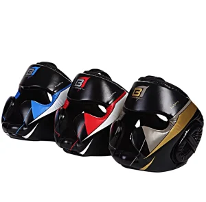 Kicking PU Protect Helmet Boxing Head Gear MMA Boxing Training Head Protector