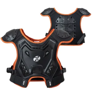 Kid Breathable Motorcycle Vest Back Chest Protector Children Adjustable Moto Protective Armor MTB Dirt Bike Body Armor Vest