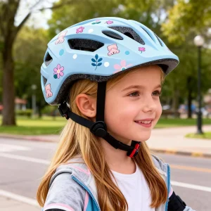 Kids Bike Helmet for Cycling Skateboard Helmet Roller Skating Children Safety Scooter Helmet Lightweight Adjustable Design