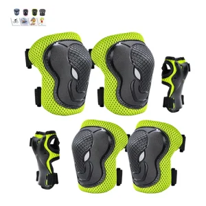 Kids Bike Rider Protection Kit Safety Scooter Skateboard Protective Gears Knee Elbow Pads