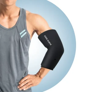 Kids Compression Elastic Gel Arm Sleeve 360 Full Coverage Odor Free Sports Therapy Pain Relief Hot Cold Pack